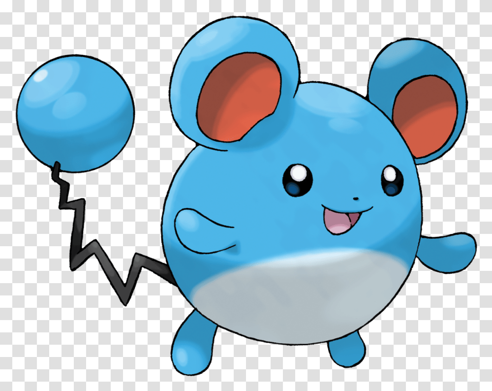 Download Pokemon Image For Free Pokemon Marill, Animal, Mammal, Pig, Plush Transparent Png