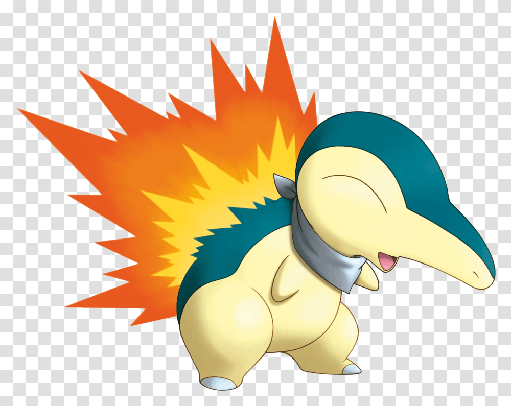 Download Pokemon Image For Free Pokemon Mystery Dungeon Cyndaquil, Mammal, Animal, Fire, Pet Transparent Png