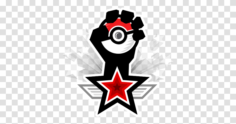 Download Pokemon Revolution Logo Image With No Labor Day Party Invitations, Symbol, Star Symbol, Graphics, Emblem Transparent Png
