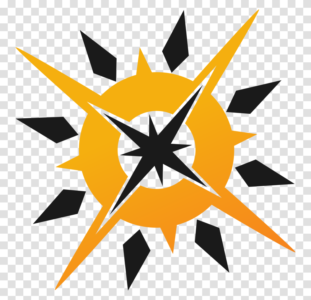 Download Pokemon Ultra Sun Logo Pokemon Ultra Sun Symbol, Outdoors, Nature, Star Symbol Transparent Png