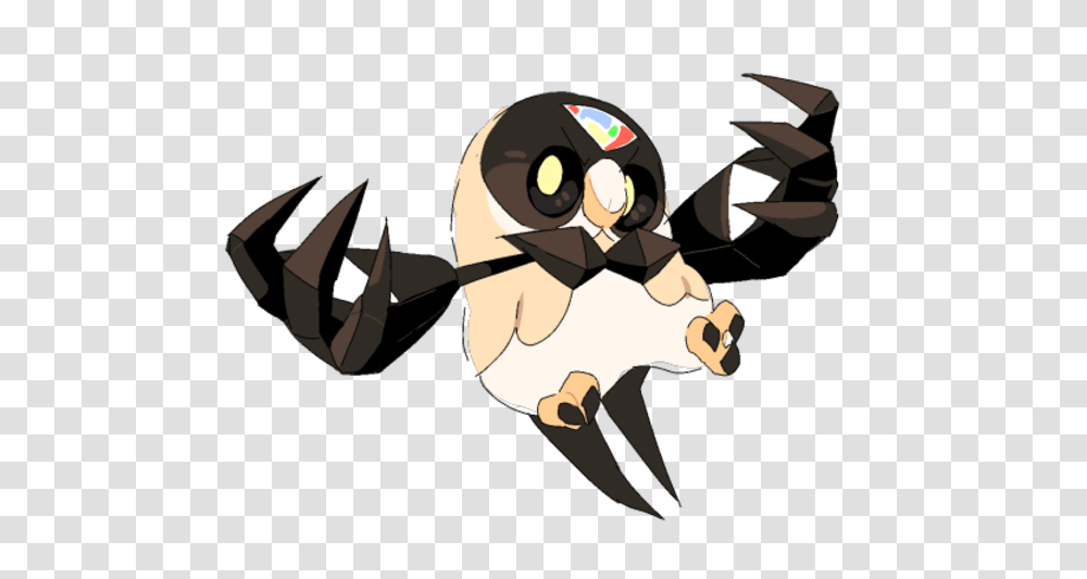 Download Pokmon Sun And Moon Ultra Rowlet Necrozma, Angry Birds Transparent Png