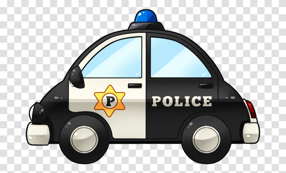 Download Police Car Clipart Clip Art Of Police Car, Vehicle, Transportation, Automobile, Van Transparent Png