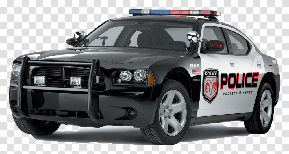 Download Police Cars 2006 Dodge Charger Police Car, Vehicle, Transportation, Wheel, Machine Transparent Png