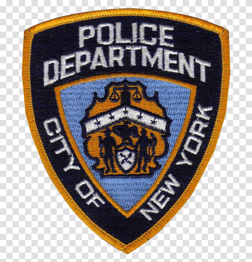 Download Police Patch Vector New York City New York Police Department Badge, Logo, Symbol, Trademark, Rug Transparent Png