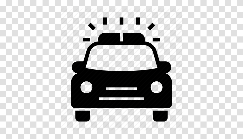 Download Police Vehicle Icon Clipart Police Car Siren Car, Piano, Transportation, Bumper, Sports Car Transparent Png