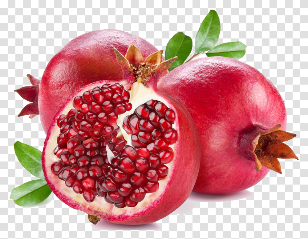 Download Pomegranate Photos Fruit All, Plant, Produce, Food, Rose Transparent Png