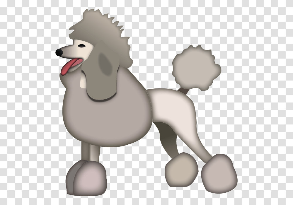 Download Poodle Dog Emoji Emoji Island, Toy, Mammal, Animal, Canine Transparent Png