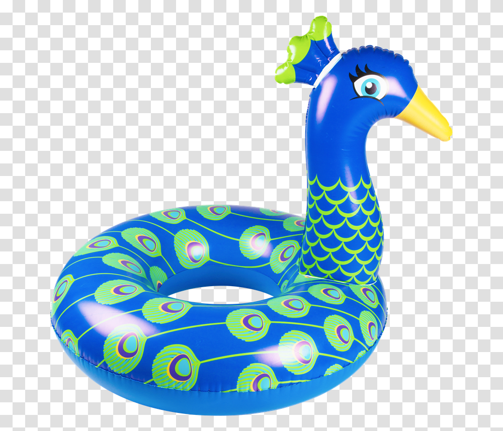 Download Pool Float Giant Peacook Gold Pool Floatie, Inflatable, Beak, Bird, Animal Transparent Png