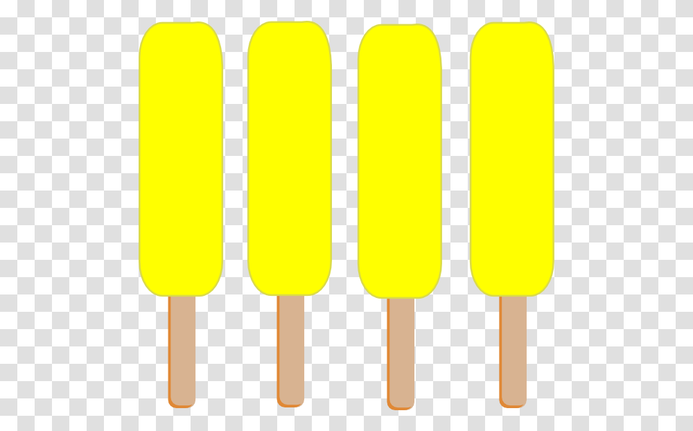 Download Popsicle Yellow Clipart Ice Pops Ice Cream Clip Art, Dessert, Food, Creme, Sweets Transparent Png