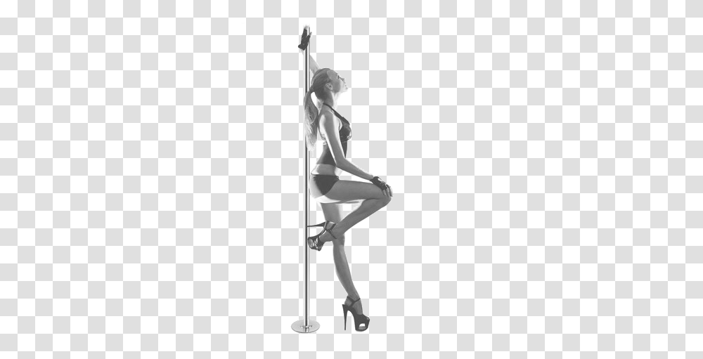 Download Portable Stripper Dance Pole 45mm Image With No Stripper Pole Fire Station, Person, Human, Mannequin, Silhouette Transparent Png