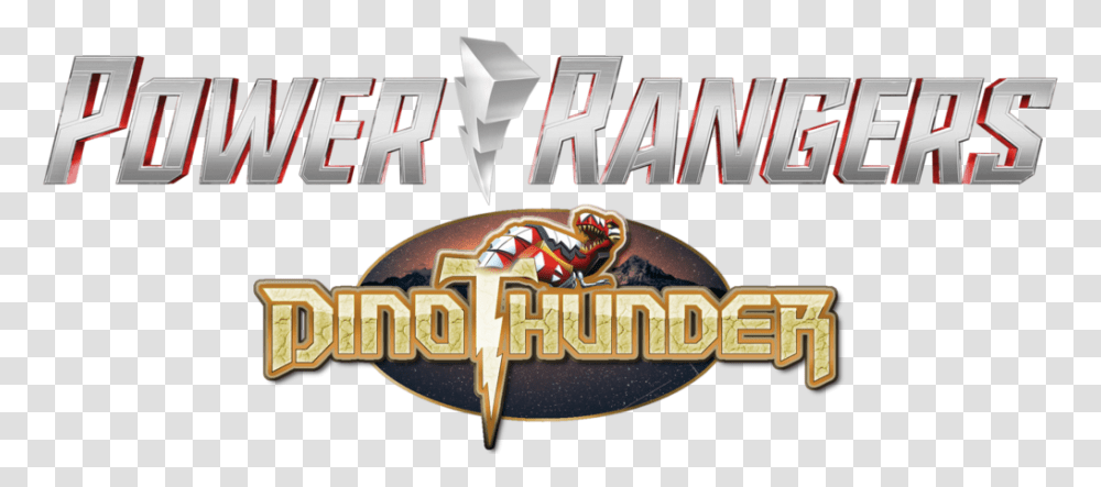 Download Power Ranger Dino Thunder Hasbro Style Logo By Power Rangers Logo Beast, Word, Text, Symbol, Land Transparent Png