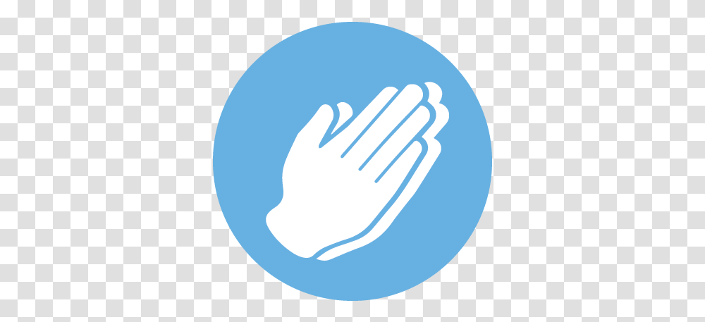 Download Pray Graphic Blue Twitter Signature Icon Twitter Icon Email Signature, Hand, Balloon, Symbol, Finger Transparent Png
