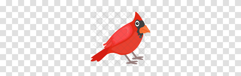 Download Premium Cardinal Icon, Bird, Animal, Finch Transparent Png