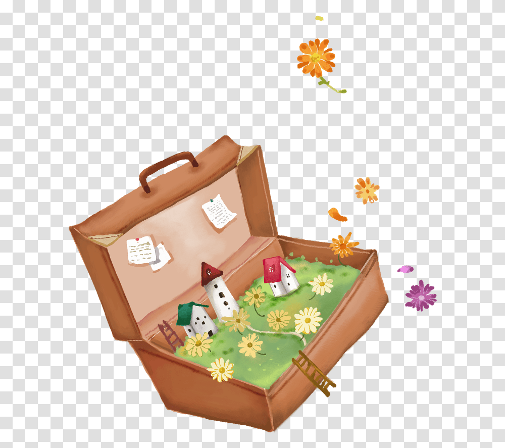 Download Present Full Size Image Pngkit Sunflower, Box, Game, Birthday Cake, Dessert Transparent Png