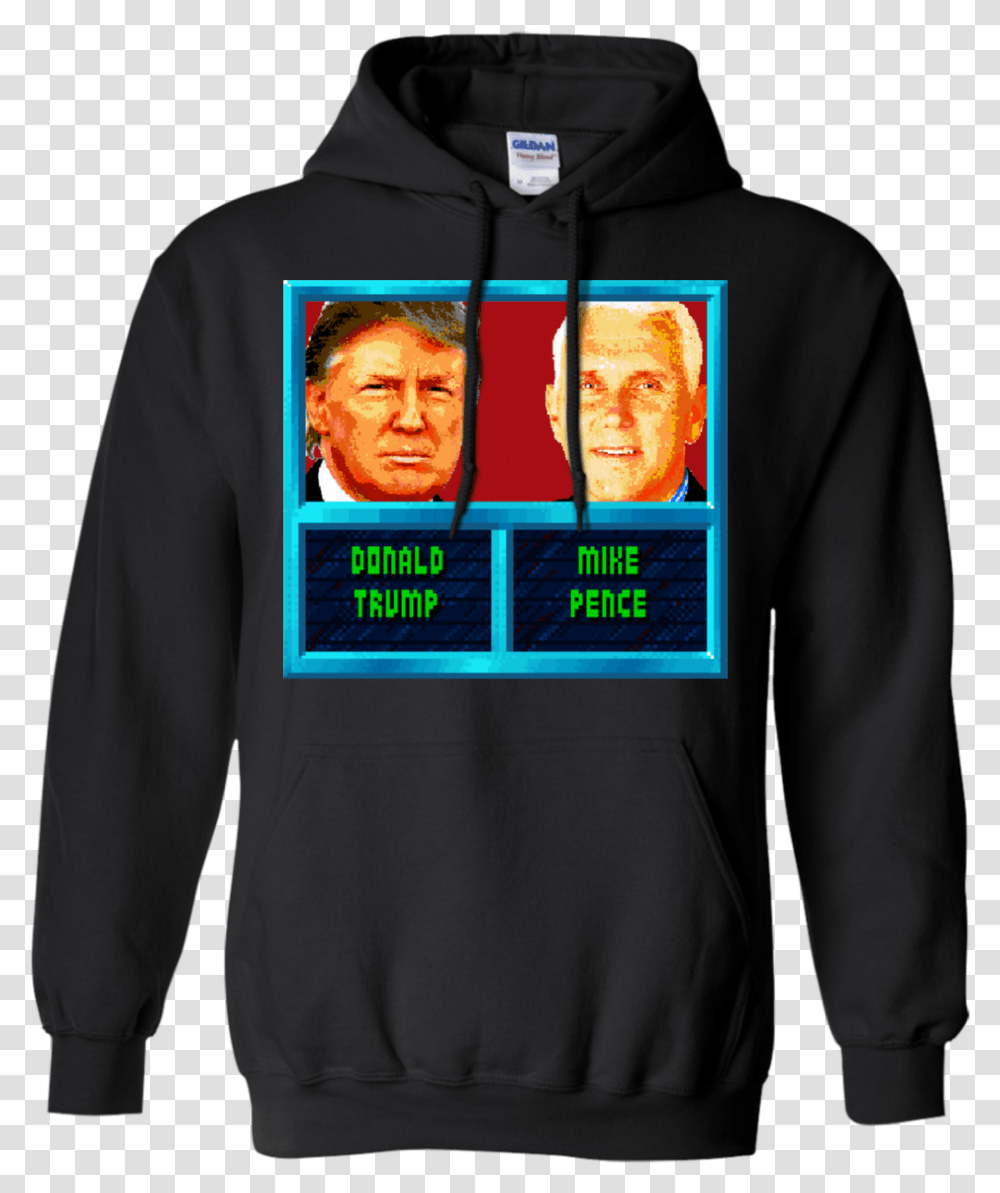 Download President Trump Pence Nba Jam Hoodie, Clothing, Apparel, Sweatshirt, Sweater Transparent Png