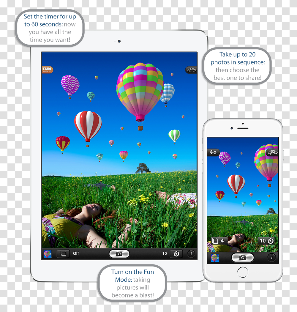 Download Prevent Camera Shake Caused By Contact With The Hot Air Balloon, Mobile Phone, Electronics, Cell Phone, Person Transparent Png