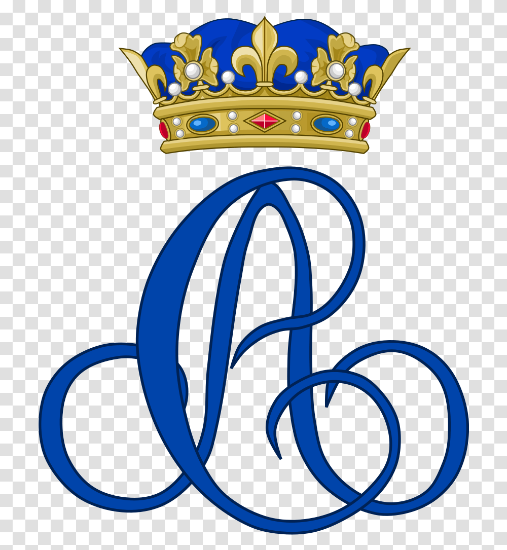 Download Prince Crown Clipart Uokplrs Princess Anne Royal Monogram, Jewelry, Accessories, Accessory, Text Transparent Png
