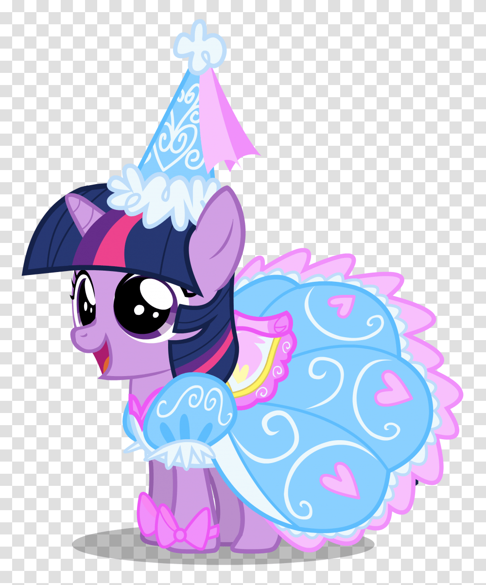 Download Princess Celestia Twilight Sparkle Rarity Rainbow My Little Pony Birthday, Clothing, Apparel, Party Hat, Graphics Transparent Png