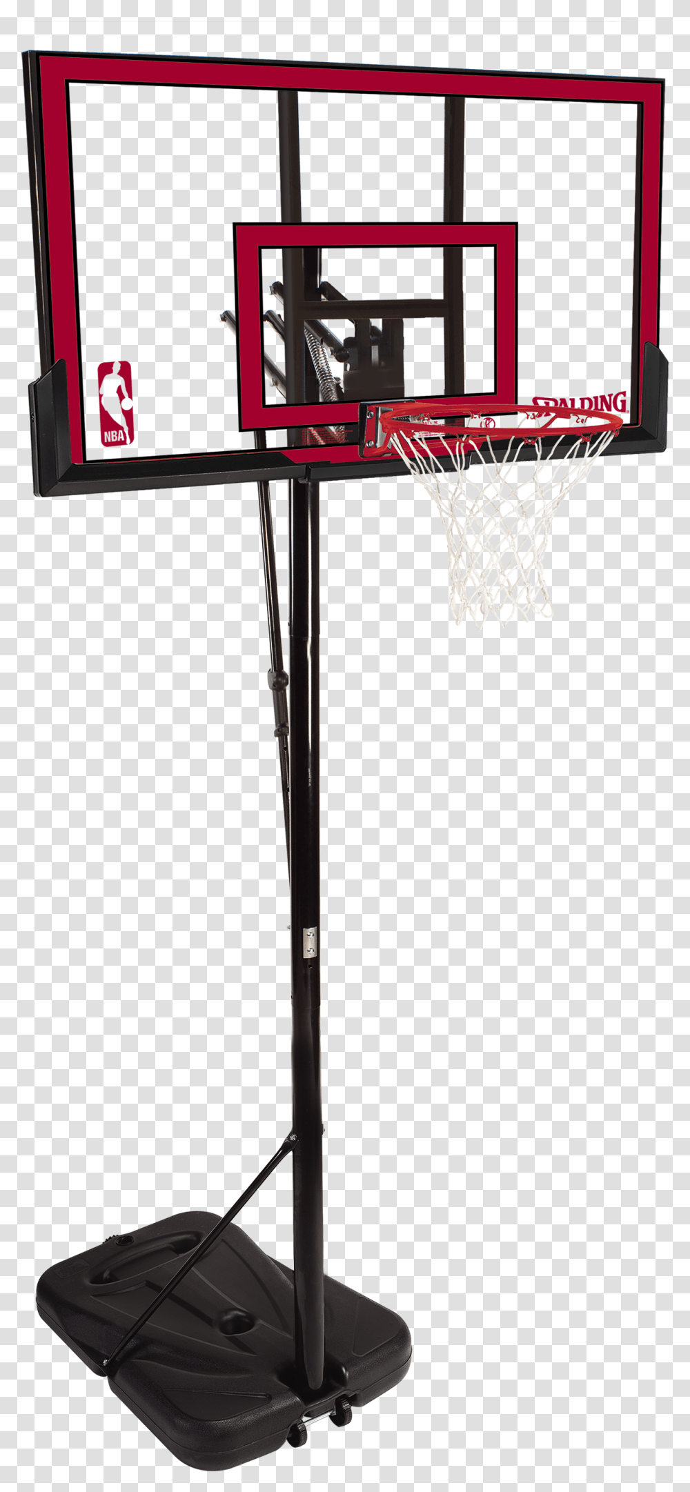 Download Pro Glide Polycarbonate Portable Basketball Hoop Portable Basketball Hoop Background, Team Sport, Sports, Bow Transparent Png