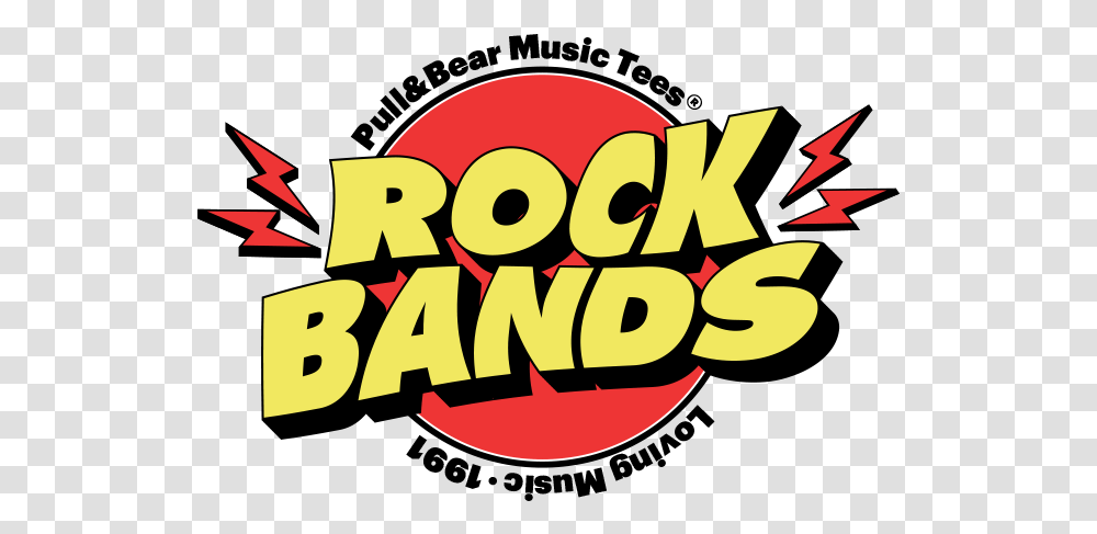 Download Pull And Bear Rock Band Illustration, Label, Text, Alphabet, Poster Transparent Png