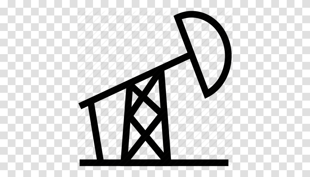 Download Pumpjack Icon Clipart Pumpjack Clip Art Text White, Chair, Furniture, Antenna, Electrical Device Transparent Png