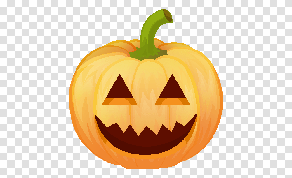 Download Pumpkin Emoji Clipart Svg Stock Background Halloween Pumpkin Icon, Plant, Vegetable, Food, Pepper Transparent Png