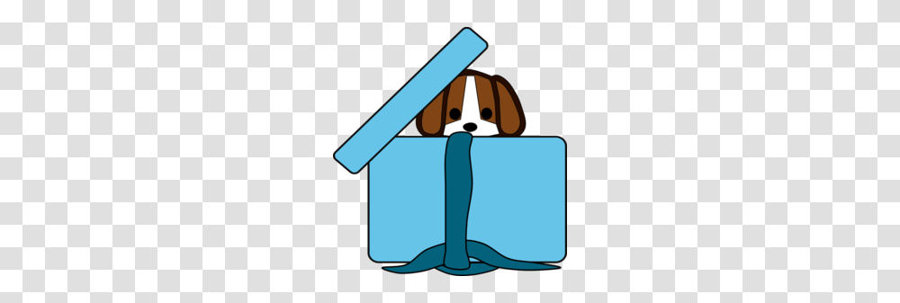 Download Puppy In A Box Clipart Beagle Puppy Clip Art Puppydog, Outdoors, Photography, Reading Transparent Png