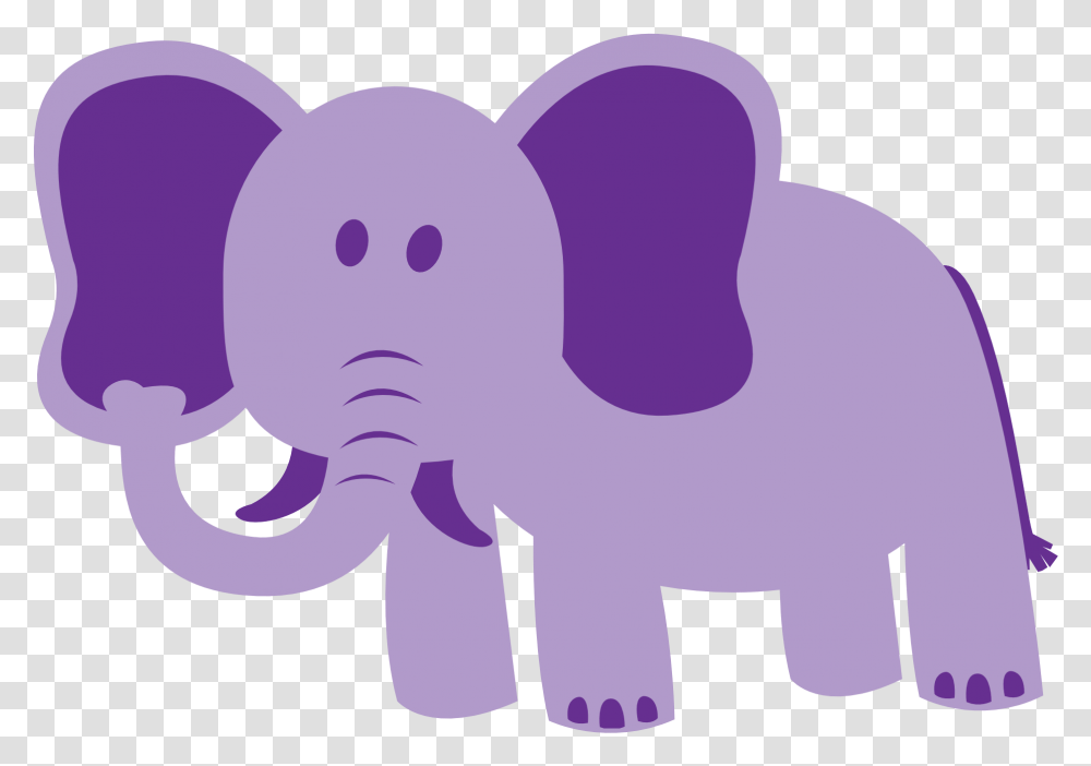 Download Purple Elephant Clipart Colorful Animals Clip Art Purple Elephant Clipart, Piggy Bank Transparent Png