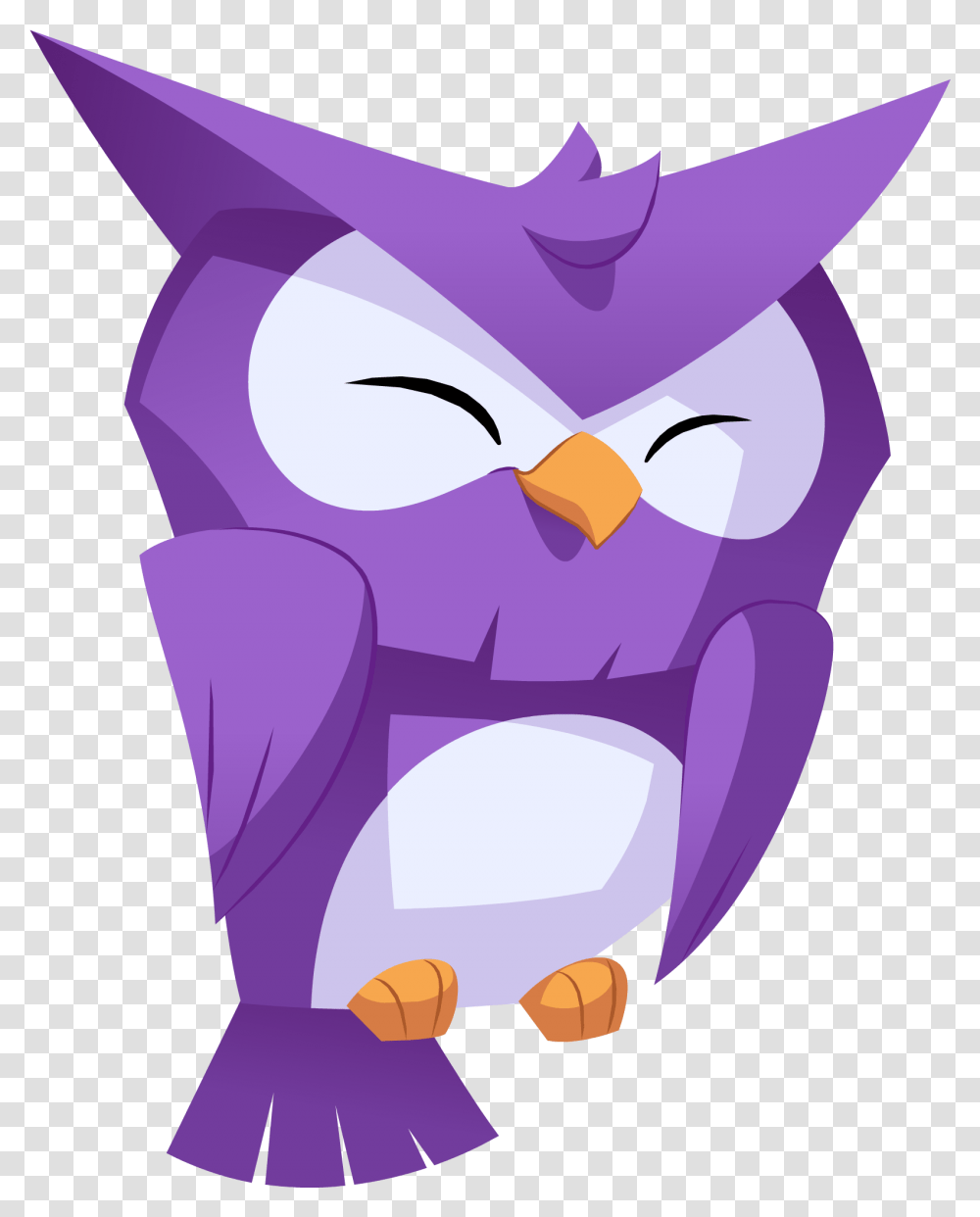 Download Purple Owl Animal Jam Animal Image With Animal Jam Animal, Graphics, Art, Angry Birds Transparent Png