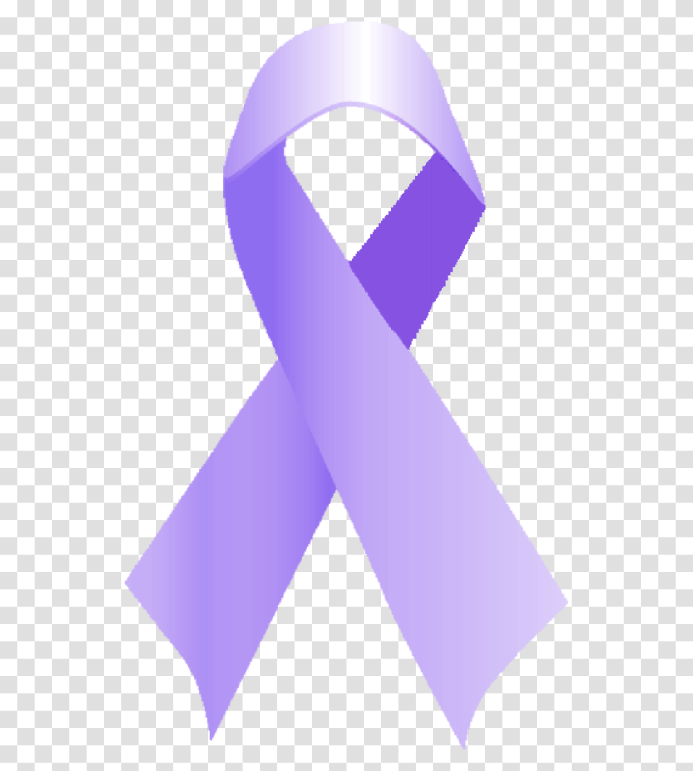 Download Purple Ribbon Clipart Lavender Ribbon For All Light Purple Cancer Ribbon, Plant, Cylinder, Lighting Transparent Png