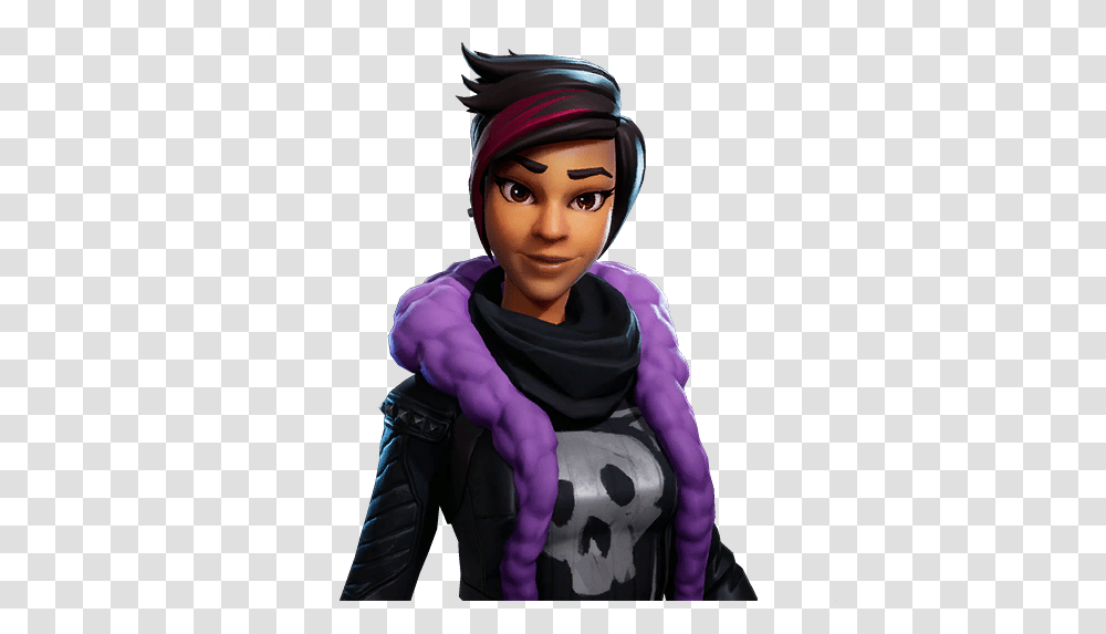 Download Purple Royale Game Video Fortnite Violet Battle Hq Shadow Clan Fornite, Clothing, Apparel, Person, Human Transparent Png
