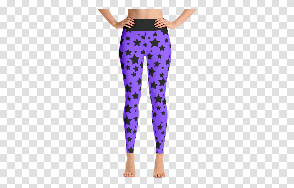 Download Purple Star Yoga Leggings Bordeaux Leggings, Pants, Clothing, Apparel, Tights Transparent Png
