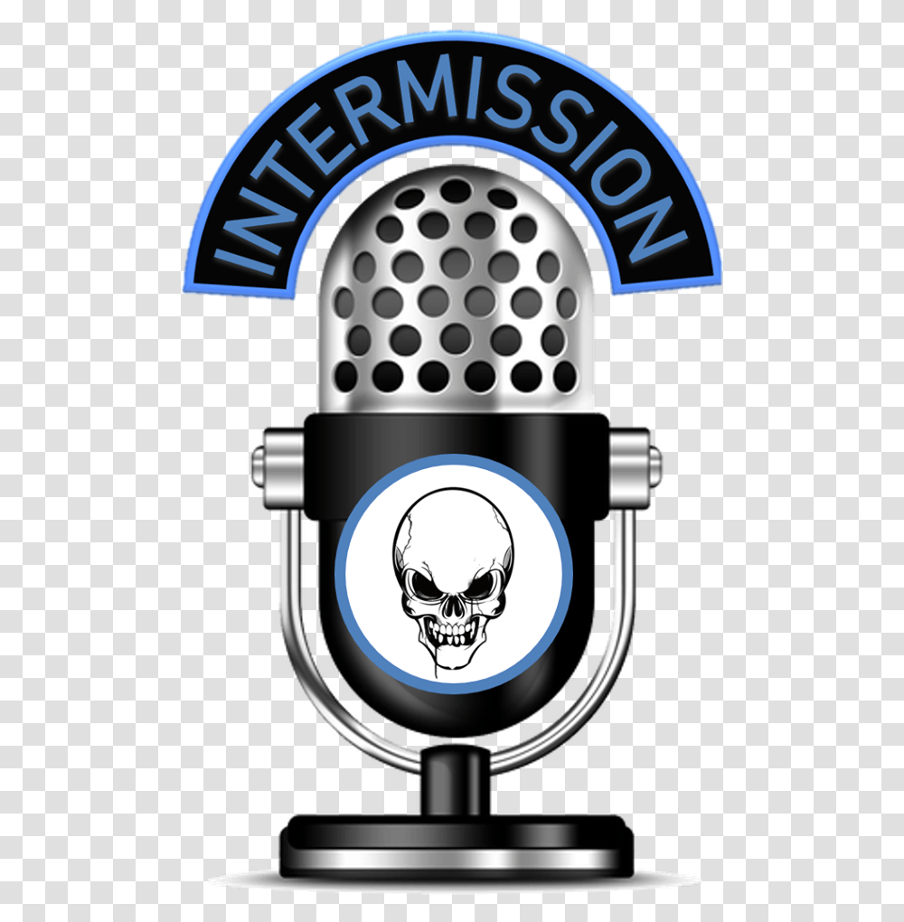 Download Pwo Intermission Episode 9 It's Organic Radio Microphone Icon, Label, Text, Electrical Device, Shaker Transparent Png