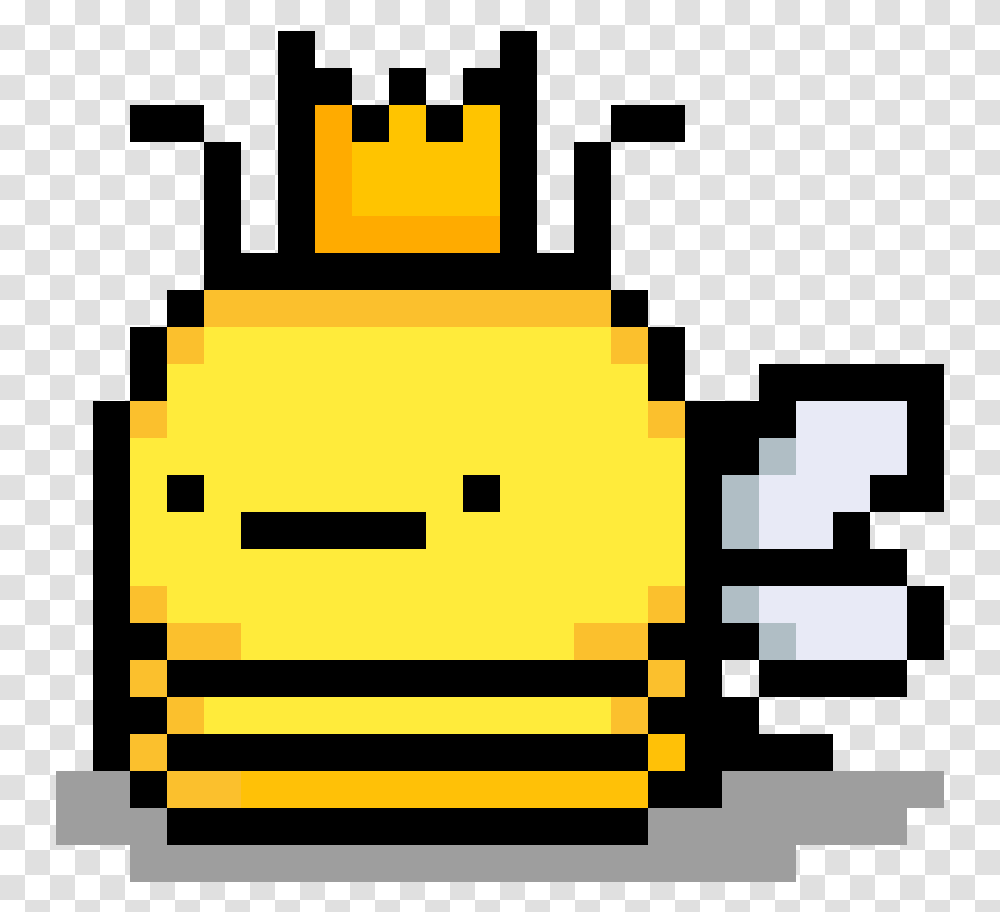 Download Queen Bee Meep Koro Sensei Pixel Art Image Bee Pixel Art Minecraft, First Aid Transparent Png