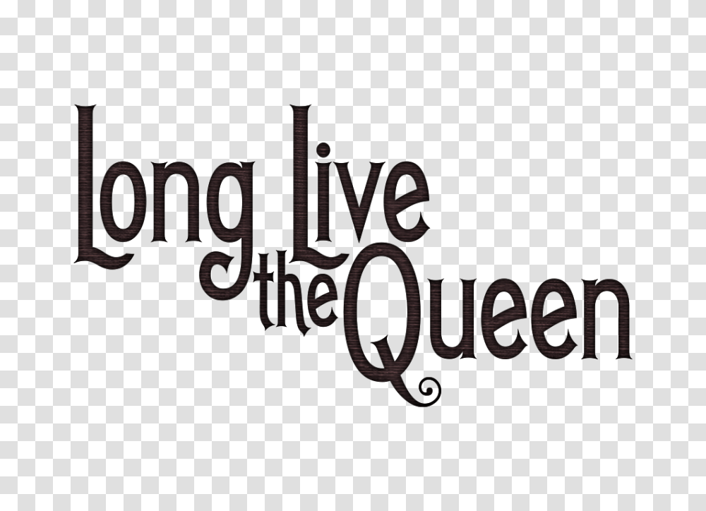 Download Queen Logo Image With Calligraphy, Text, Label, Alphabet, Word Transparent Png