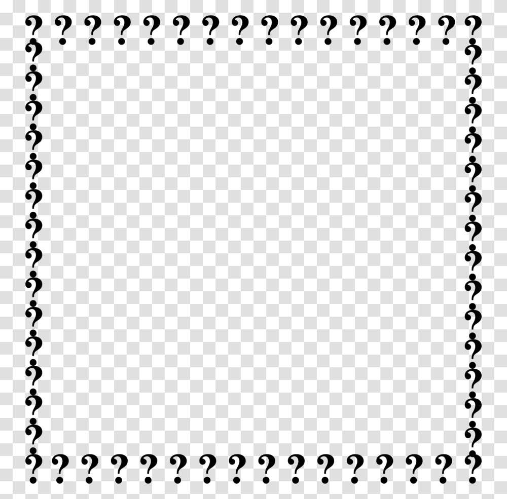 Download Question Mark Border Clipart Question Mark Clip Art, Gray, World Of Warcraft Transparent Png