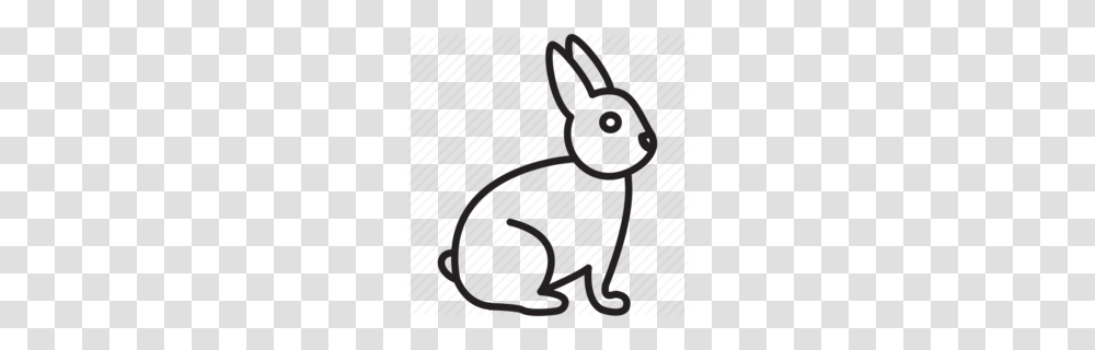 Download Rabbit Icon Clipart Domestic Rabbit Hare Clip Art, Knot, Poster, Advertisement Transparent Png