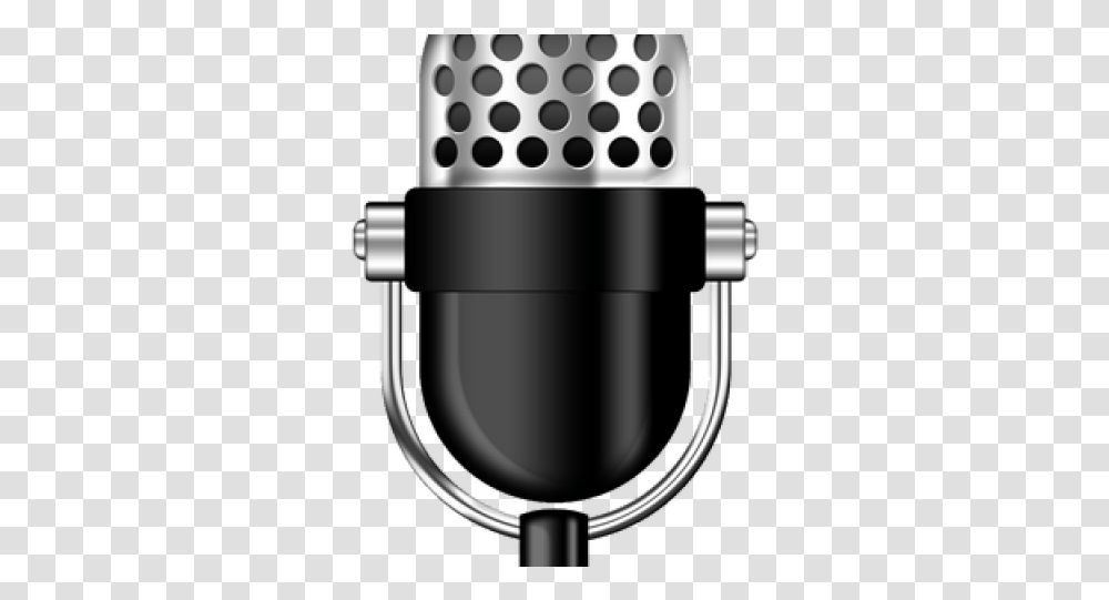 Download Radio Microphone Image Background Podcast Mic, Shaker, Bottle, Electrical Device, Mixer Transparent Png