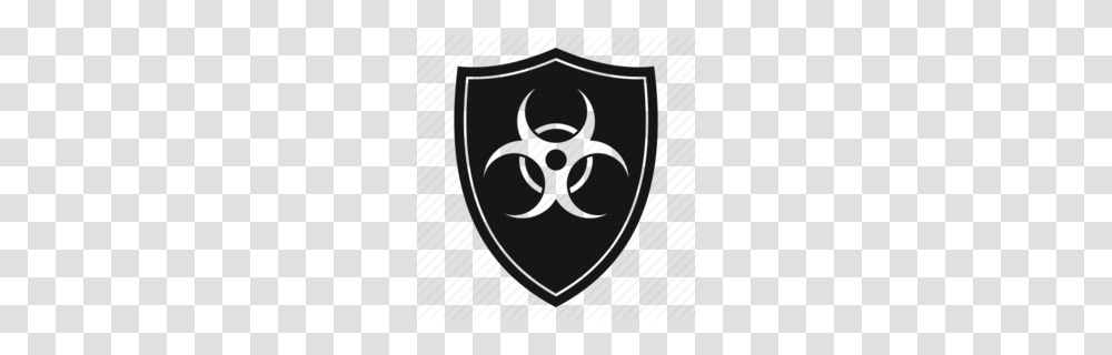 Download Radioactive Sign Clipart Biological Hazard Radioactive, Shield, Armor Transparent Png