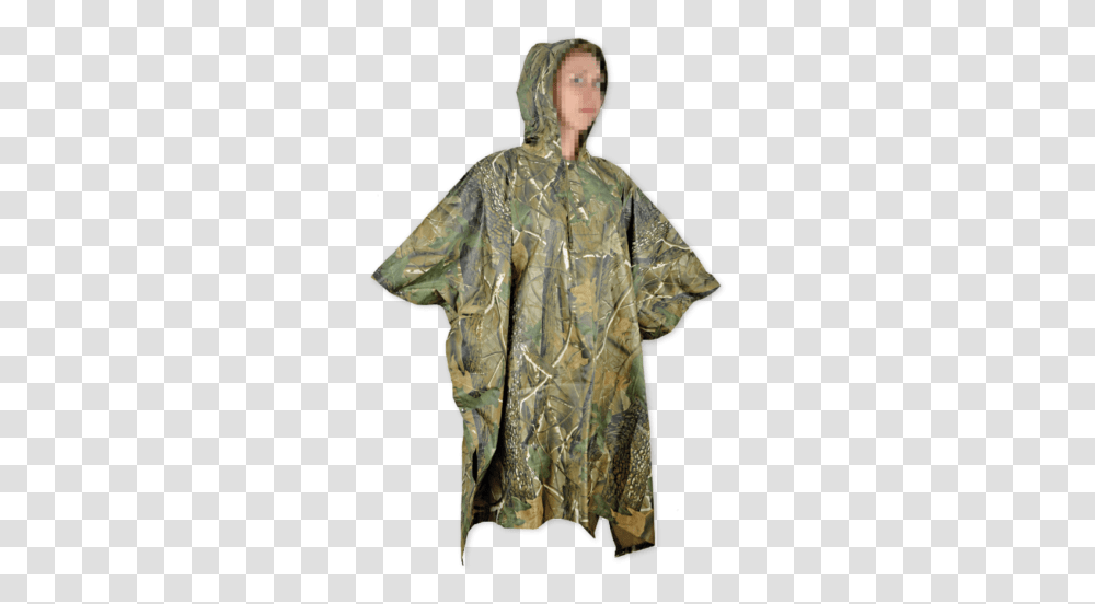 Download Rain Poncho Poncho, Clothing, Apparel, Coat, Raincoat Transparent Png