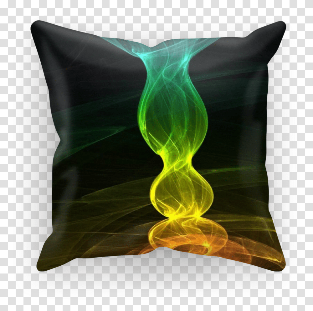 Download Rainbow Smoke Cushion, Hourglass, Electronics, Monitor, Screen Transparent Png