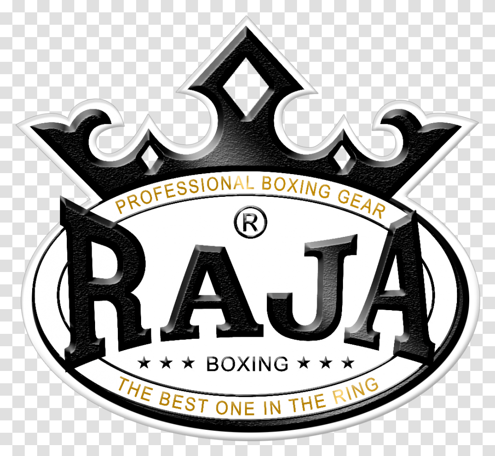 Download Raja Boxing Logo Image Name Raja Logo, Label, Text, Sticker, Machine Transparent Png