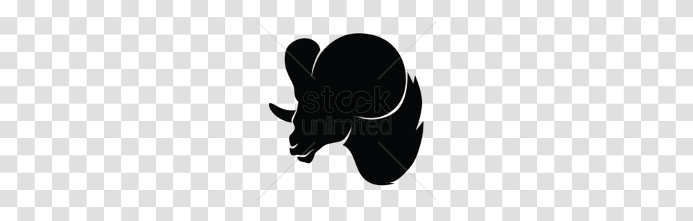 Download Ram Head Silhouette Clipart Silhouette Sheep Clip Art, Injection, Ninja, Bow Transparent Png