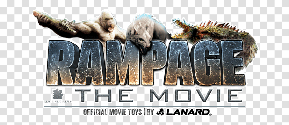 Download Rampage Movie Official Toys By Lanard Rampage Rampage The Movie Logo, Animal, Dog, Pet, Canine Transparent Png