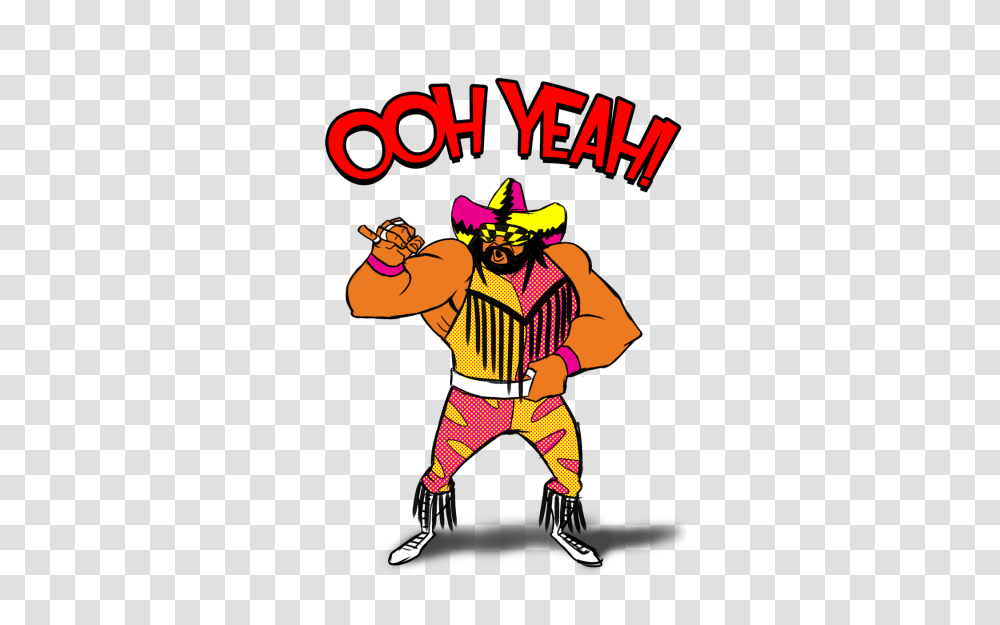 Download Randy Savage Free Image And Clipart, Person, Performer, Poster, Advertisement Transparent Png