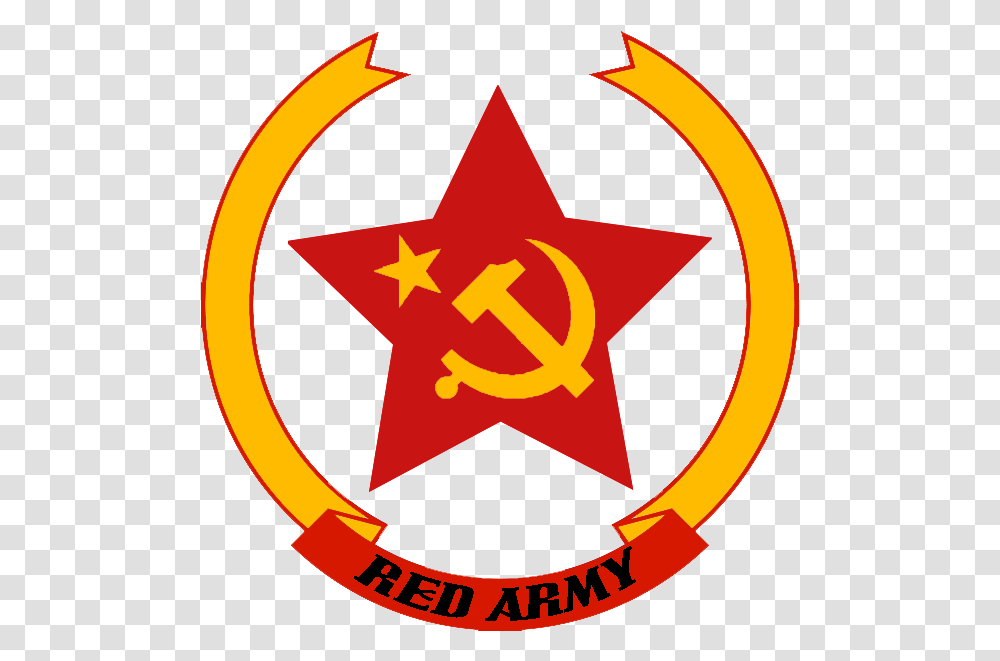 Download Rascrc Ensigna Red Army Logo Image With Circle Of Life, Symbol, Star Symbol Transparent Png