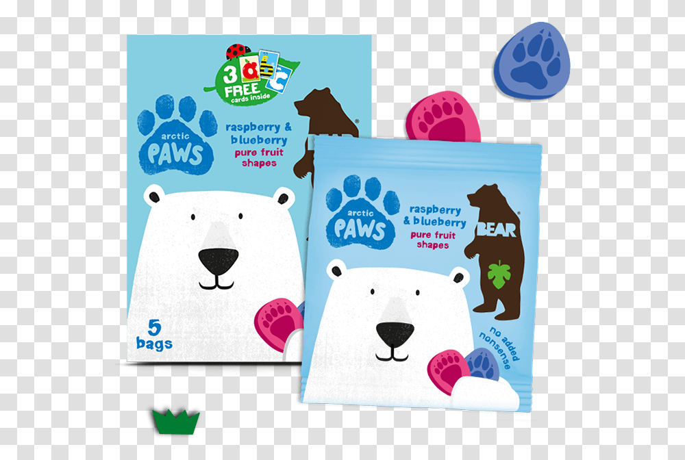 Download Raspberry & Blueberry Bear Paw Fruit Full Size, Giant Panda, Outdoors, Clothing, Text Transparent Png