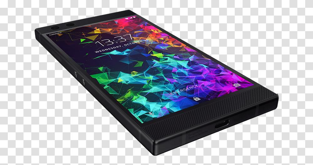 Download Razer Phone 2 Razer Phone 2 Sensor, Electronics, Computer, Tablet Computer, Surface Computer Transparent Png
