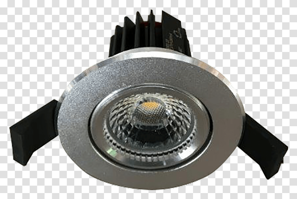 Download Razor Silver 12w Recessed Led Downlight With Anti Light, Lighting, Spoke, Machine, Drain Transparent Png