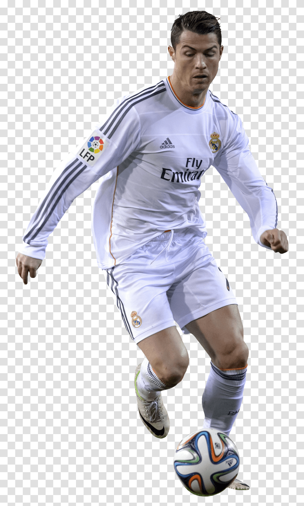 Download Real Cristiano Madrid Ronaldo Football Player Cf Cristiano Ronaldo, Clothing, Person, Soccer Ball, Team Sport Transparent Png